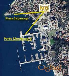 Prodajem  potkrovlje za gradnju 100m od Porto Montenegra